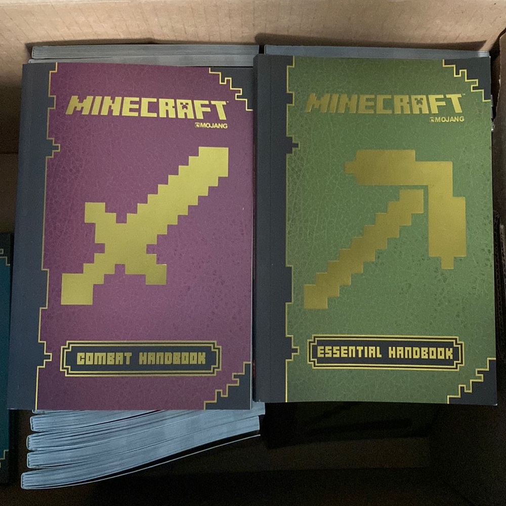 Bulk lot of NEW Minecraft paperbacks